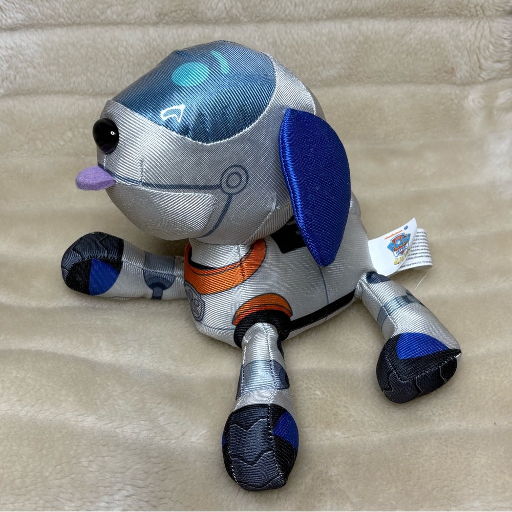 Space-Themed Plush Dog Toy